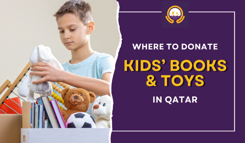 WHERE TO DONATE KIDS BOOKS AND TOYS IN QATAR